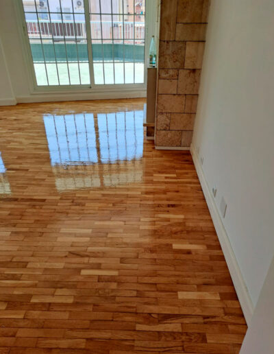 abrillantar parquet